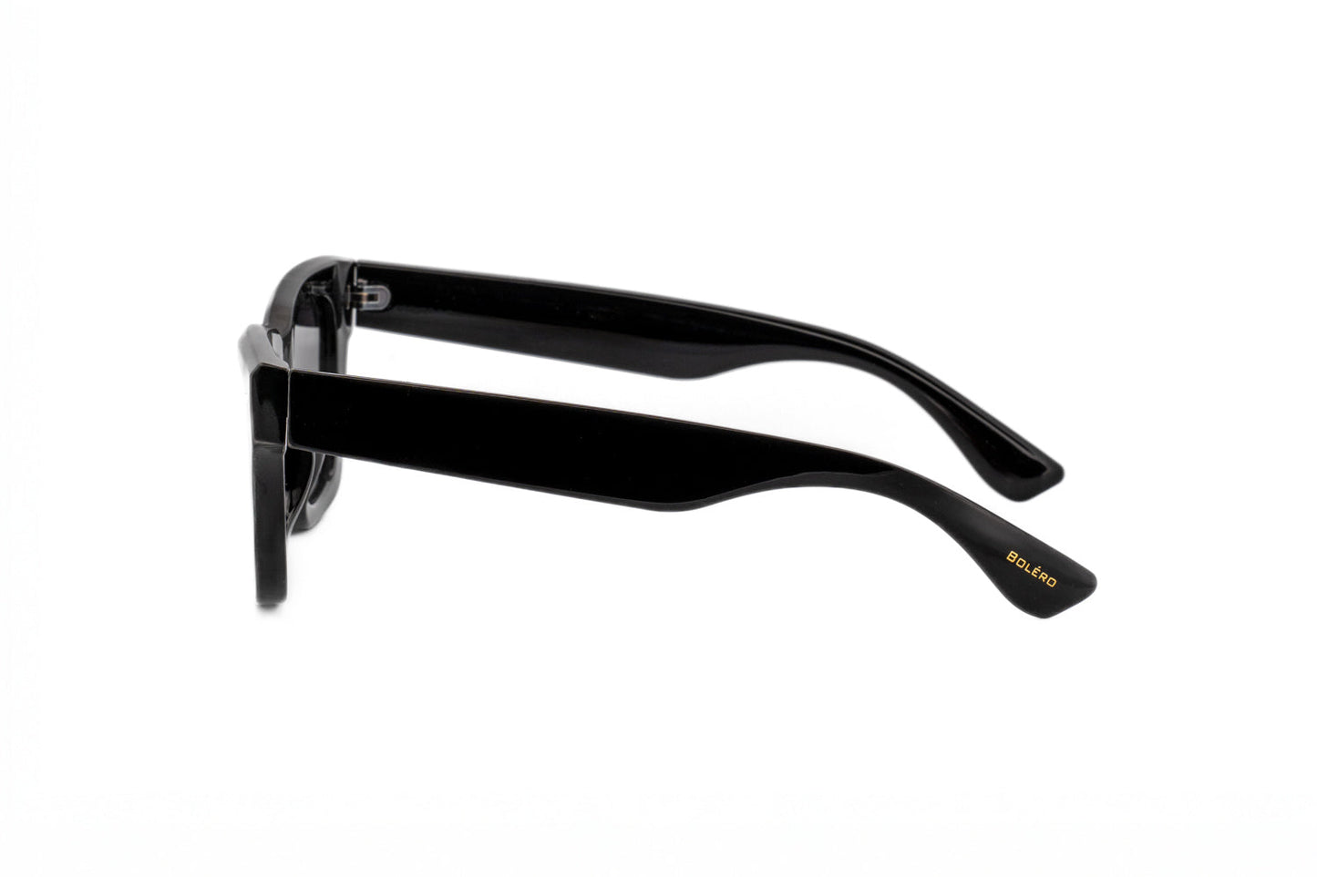 Knox Sunglasses - Angular Smoked Amber Green Frame | Premium UV Protection | Bolero Eyewear