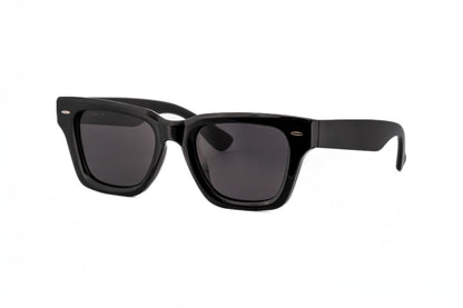 Knox Sunglasses - Angular Smoked Amber Green Frame | Premium UV Protection | Bolero Eyewear