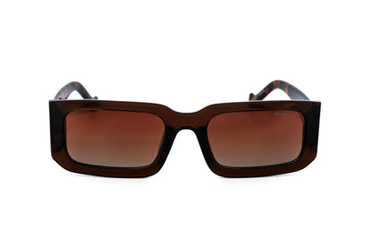 Boléro Ravello — Chunky Rectangular Polarized Sunglasses