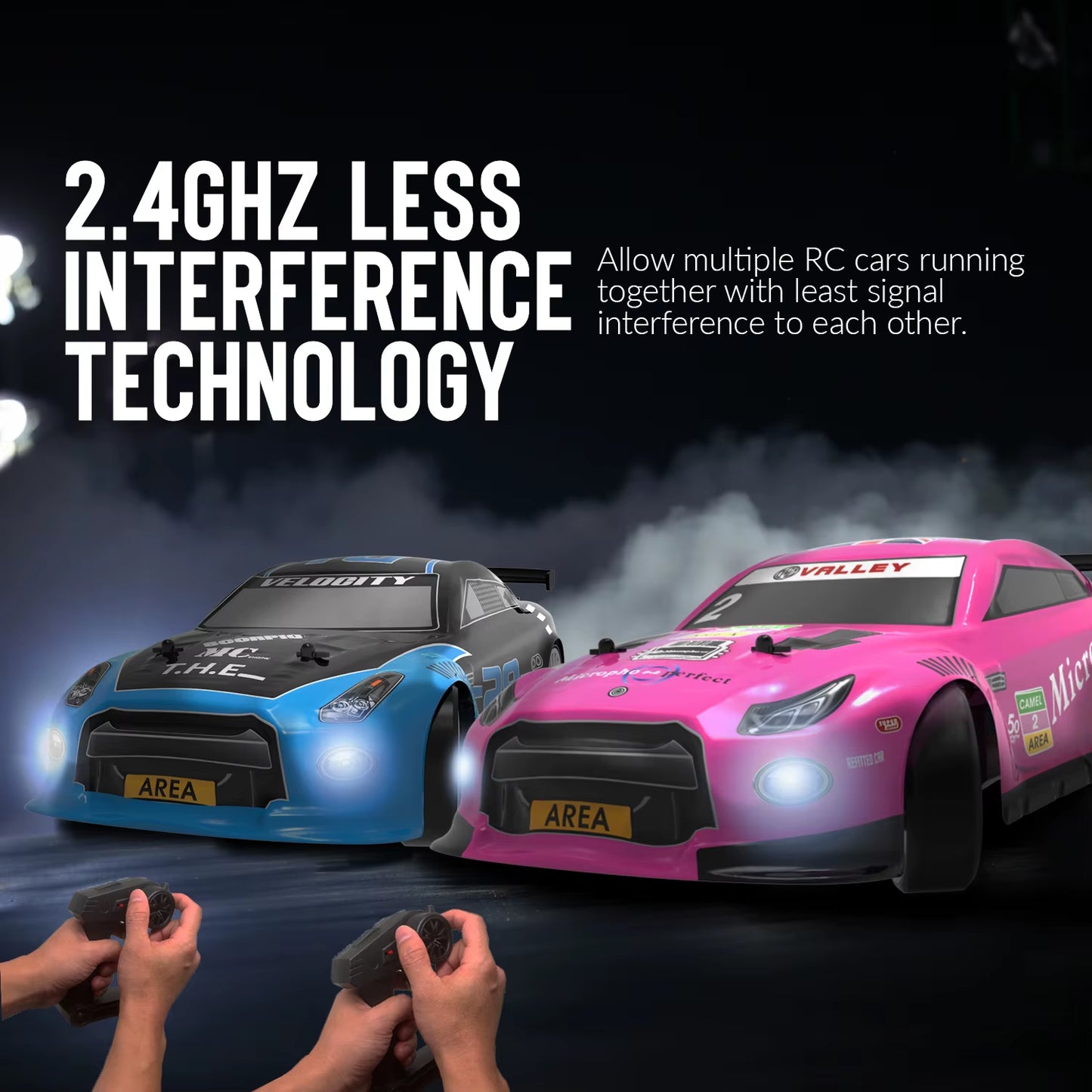 2.4Ghz Rc Drift Cars 1/14 Fast Electric Remote Control Truck for Radio Control Toys Outdoor Racing Mini Rc Cars for Children Gif