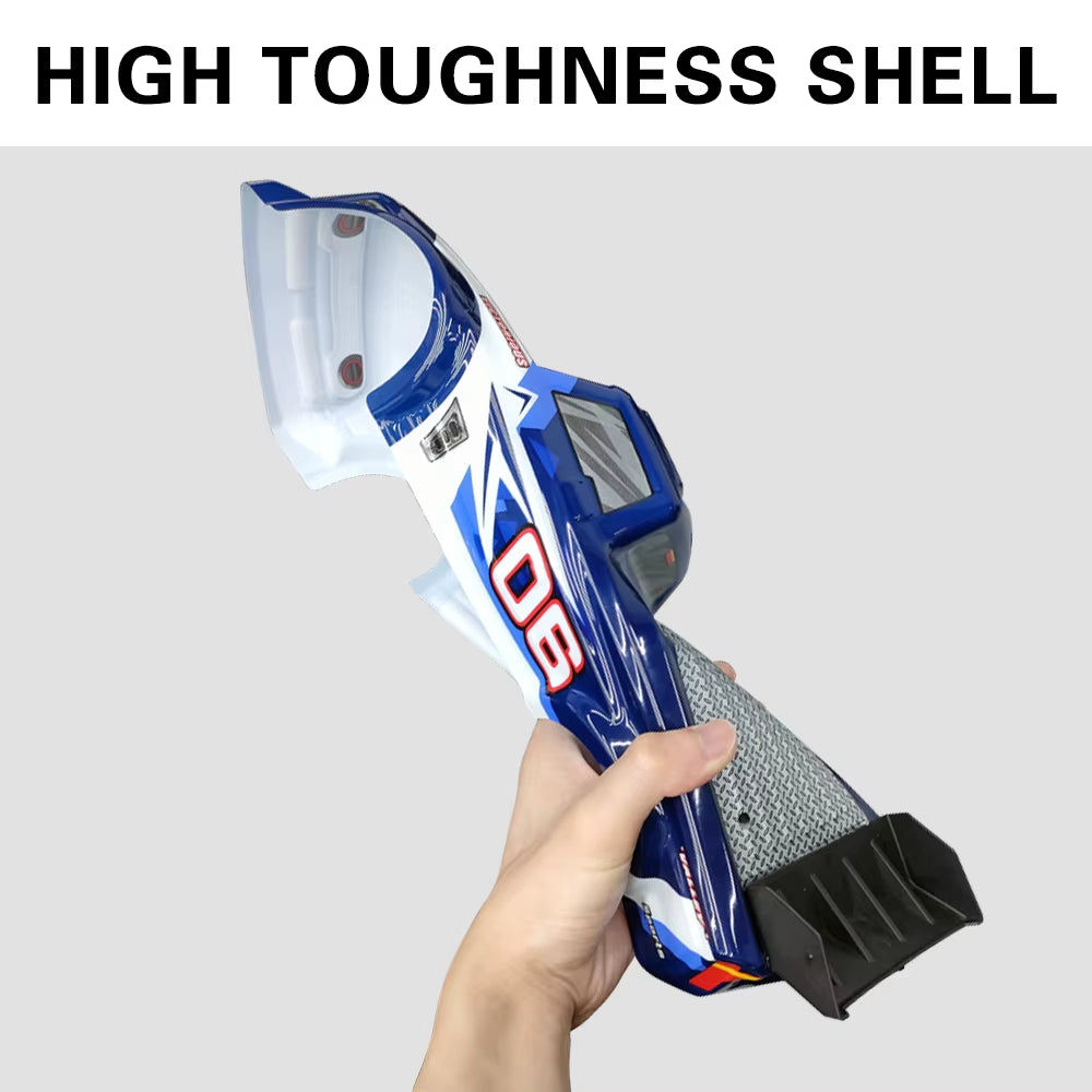 Remote Control Car 1/14 Scale RC Drift Car 2.4Ghz 4WD High Speed Drift Truck Gifts for Adults and Kids Electric Blue 4 Channels