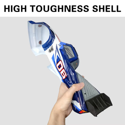 Remote Control Car 1/14 Scale RC Drift Car 2.4Ghz 4WD High Speed Drift Truck Gifts for Adults and Kids Electric Blue 4 Channels