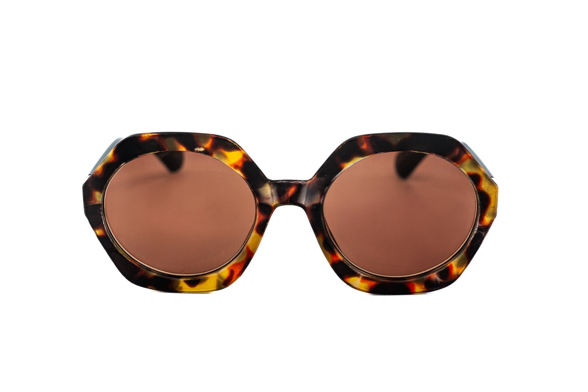 Boléro Bellamy — Oversized Geometric Sun Readers