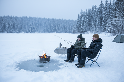 Camping Fishing by Water