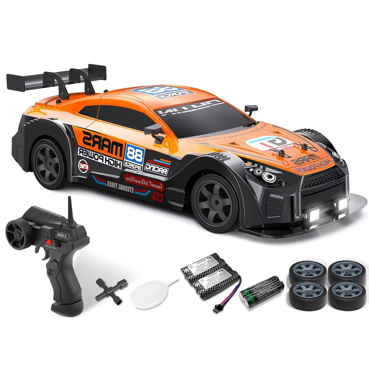 Remote Control Toy Race Car 1/16 Drift Rc Car Gifts for Adults and Kids Volantex High Speed Mini Racing Drift Car