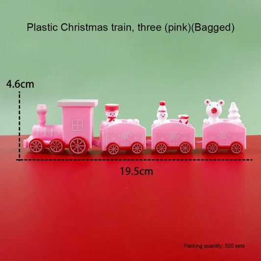 2024 Mini Electric Christmas Train Toy Set Toys for Kids Car Railway Tracks Toy Christmas Ornament Educational Toy for Children