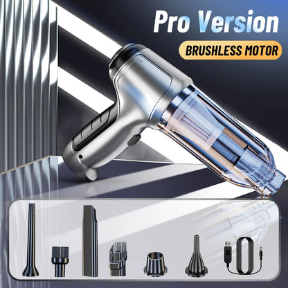 Car Vacuum Cleaner Powerful Wireless Car Vacuum Cleaner 95000PA Strong Suction Handheld Wireless Vehicle Vacuum Cleaner for Car