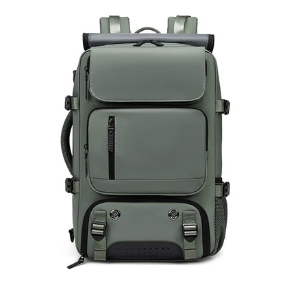 Ultimate Waterproof Travel Backpack with USB Charging & Independent Shoe Compartment - Perfect for Adventurers!