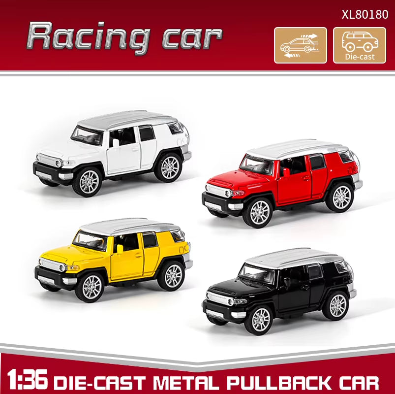 1:36 Model Mini 2 Opening Doors Pullback Car Zinc Alloy Diecast Car Toy Ornament Decorate Supercar Model Gift for Kids Boys