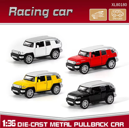 1:36 Model Mini 2 Opening Doors Pullback Car Zinc Alloy Diecast Car Toy Ornament Decorate Supercar Model Gift for Kids Boys
