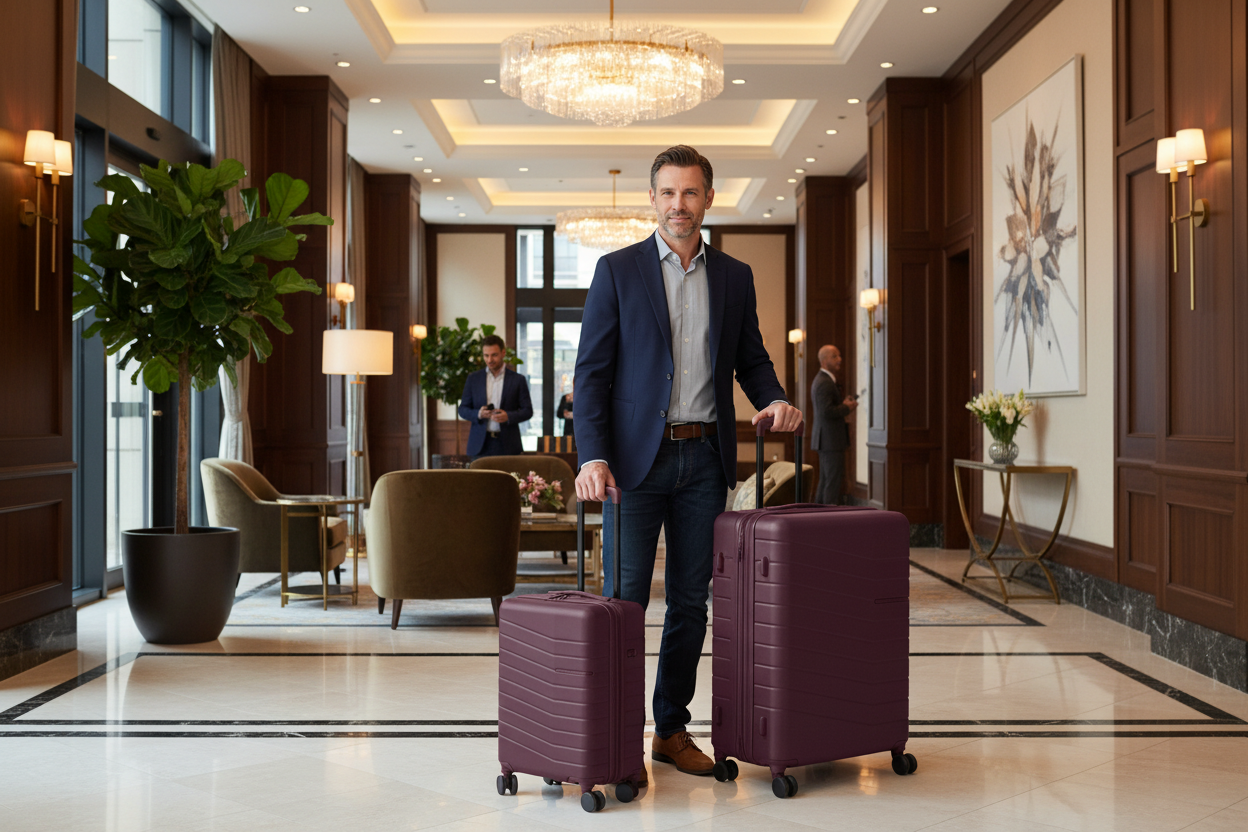 Fig luggage at hotel