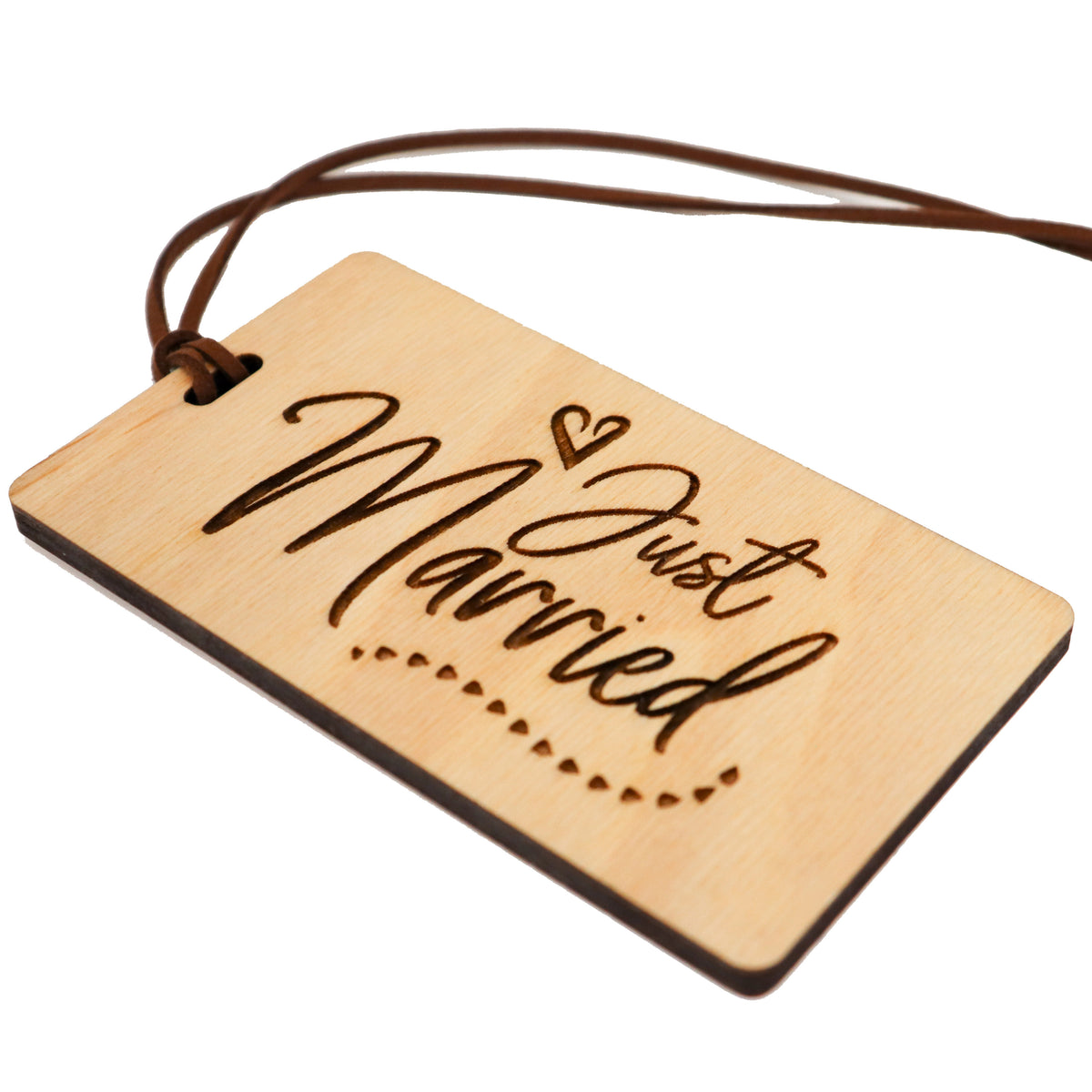 Wooden Luggage Tags
