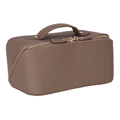 Haines Leather Cosmetic Bag – Stylish & Durable Makeup Bag for Travel