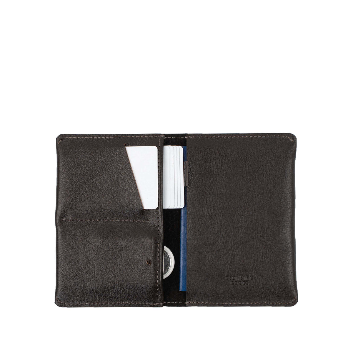 Leather Passport Holder 2.1 for AirTag | RFID Blocking