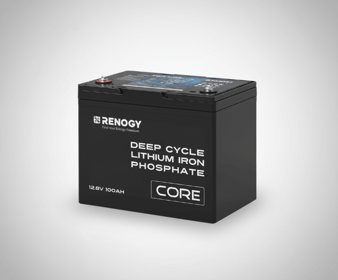 Core 12V 100Ah Deep Cycle LiFePO4 Lithium Battery for RV, Solar, Marine & Off-Grid Power-1